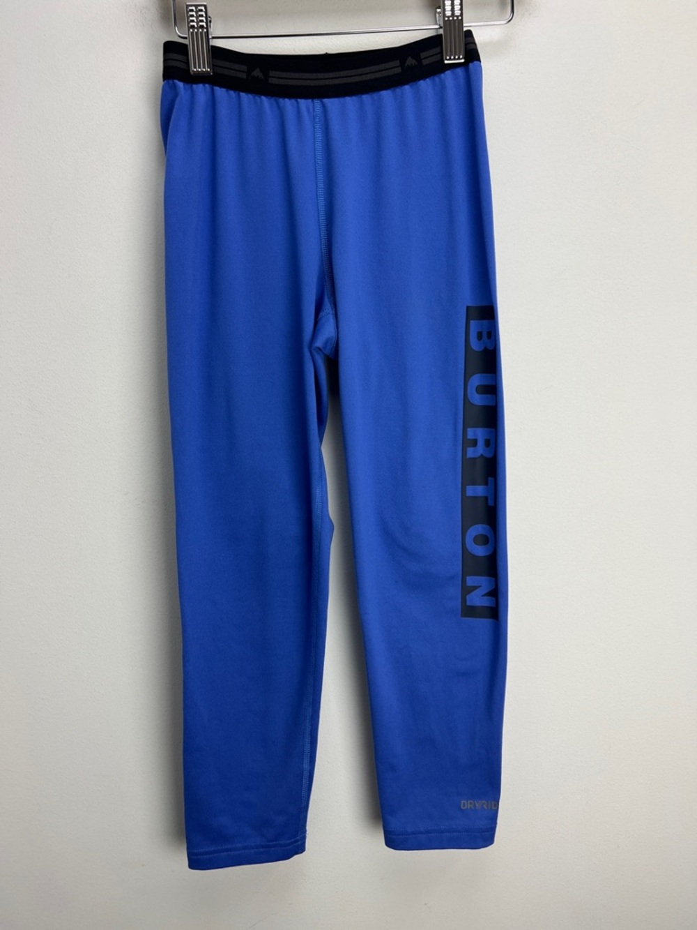 Burton Kids Midweight Base Layer Pants Blue Dryride Boys Size XS 6 / 7 Outdoor